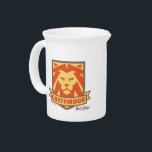 HARRY POTTER™ | Summer Magic GRYFFINDOR™ Crest Beverage Pitcher<br><div class="desc">Check out this stylized vintage crest for GRYFFINDOR™!</div>