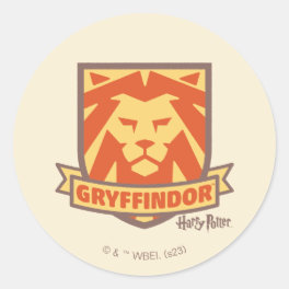 HARRY POTTER™ Summer Magic GRYFFINDOR™ Crest Classic Round Sticker