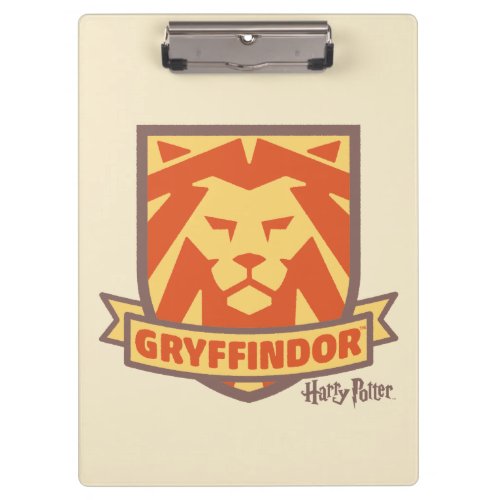 HARRY POTTER  Summer Magic GRYFFINDOR Crest Clipboard