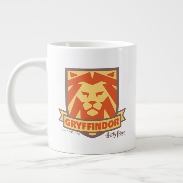 HARRY POTTER™ | Summer Magic GRYFFINDOR™ Crest Giant Coffee Mug (Left)