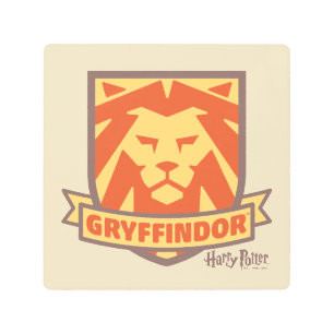 HARRY POTTER™   Summer Magic GRYFFINDOR™ Crest Metal Print