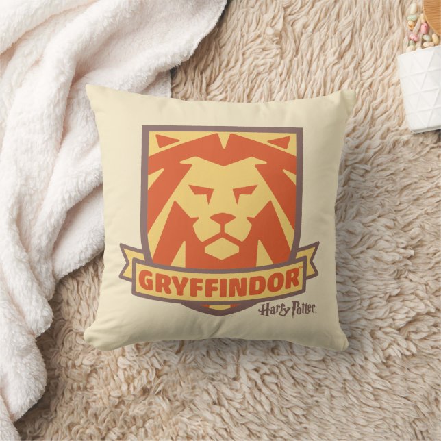 HARRY POTTER™ | Summer Magic GRYFFINDOR™ Crest Throw Pillow (Blanket)