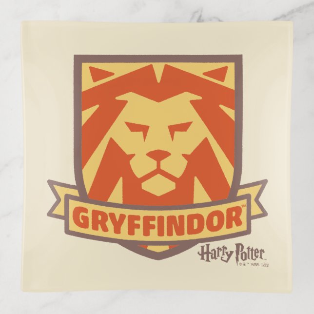 HARRY POTTER™ | Summer Magic GRYFFINDOR™ Crest Trinket Tray (Front)