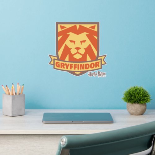 HARRY POTTER  Summer Magic GRYFFINDOR Crest Wall Decal