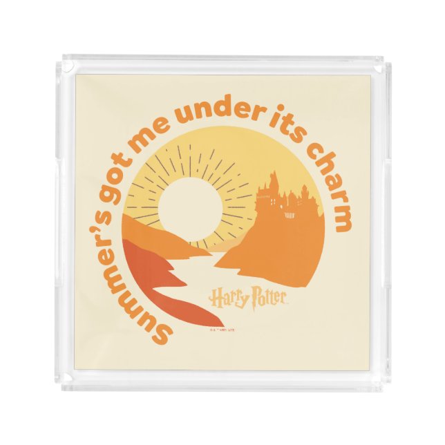 HARRY POTTER™ | Summer Magic HOGWARTS™ Castle Acrylic Tray (Front)