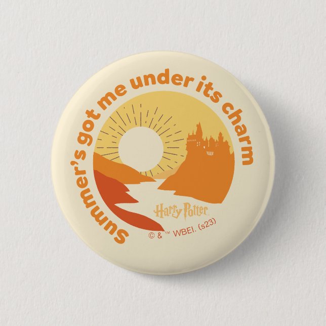 HARRY POTTER™ | Summer Magic HOGWARTS™ Castle Button (Front)