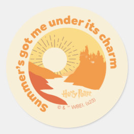 HARRY POTTER™ Summer Magic HOGWARTS™ Castle Classic Round Sticker