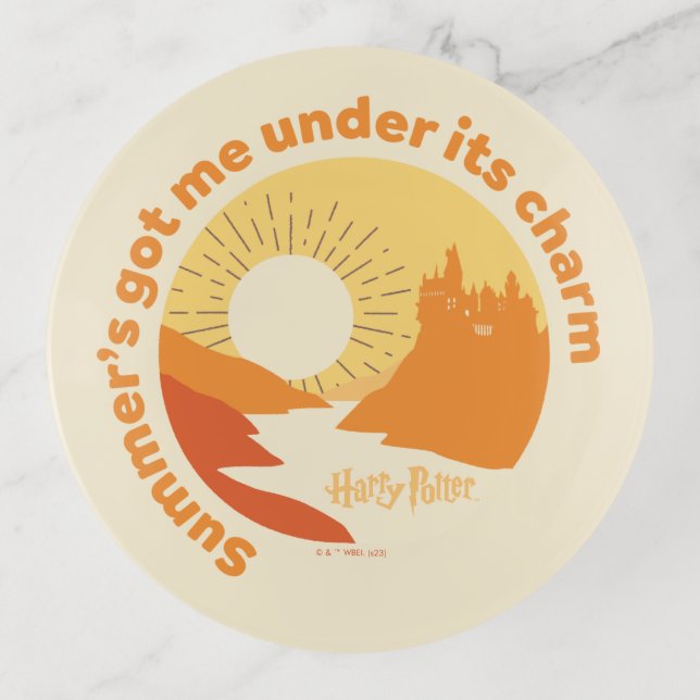 HARRY POTTER™ | Summer Magic HOGWARTS™ Castle Trinket Tray (Front)