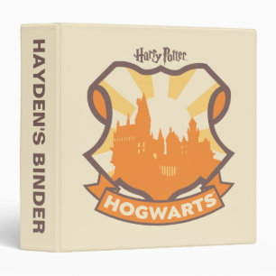 HARRY POTTER™   Summer Magic HOGWARTS™ Crest 3 Ring Binder