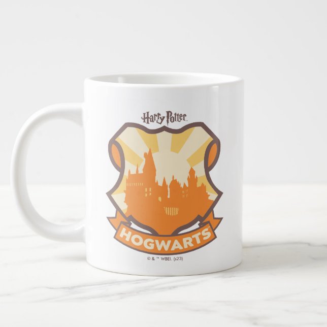 HARRY POTTER™ | Summer Magic HOGWARTS™ Crest Giant Coffee Mug (Left)