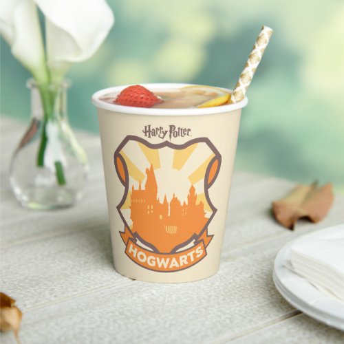 HARRY POTTER  Summer Magic HOGWARTS Crest Paper Cups