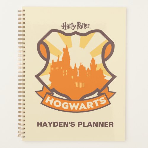 HARRY POTTER  Summer Magic HOGWARTS Crest Planner