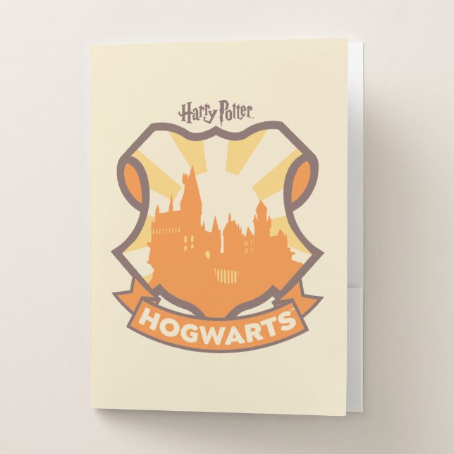 HARRY POTTER™ | Summer Magic HOGWARTS™ Crest Pocket Folder (Front)