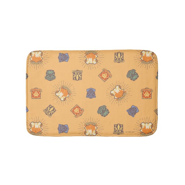 HARRY POTTER™ | Summer Magic HOGWARTS™ Pattern Bath Mat (Front)