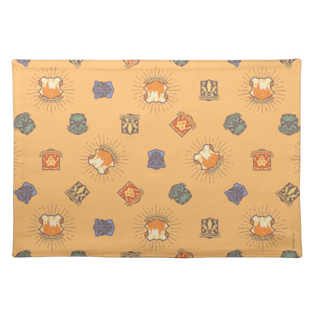 HARRY POTTER™ | Summer Magic HOGWARTS™ Pattern Cloth Placemat (Front)