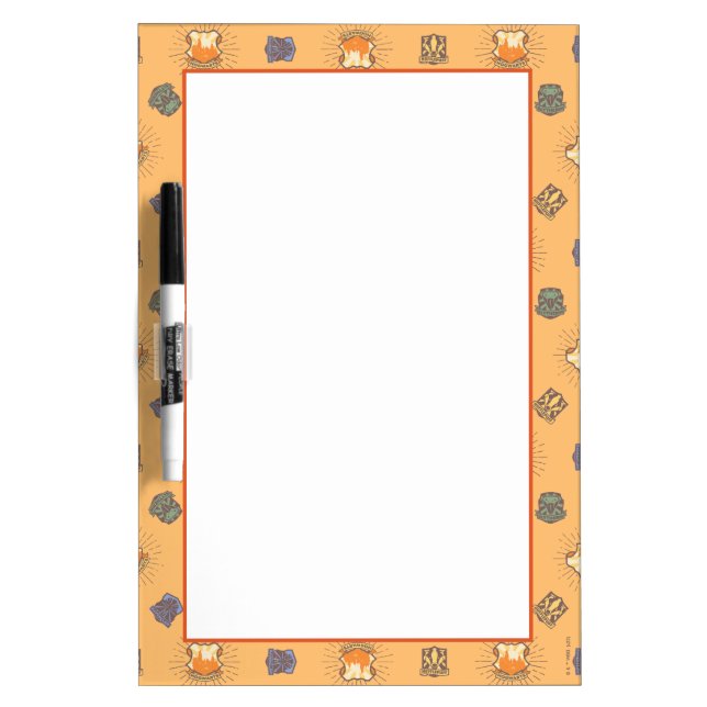 HARRY POTTER™ | Summer Magic HOGWARTS™ Pattern Dry Erase Board (Front)