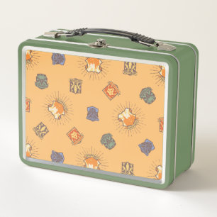 HARRY POTTER™ Summer Magic HOGWARTS™ Pattern Metal Lunch Box