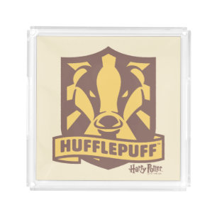 HARRY POTTER™   Summer Magic HUFFLEPUFF™ Crest Acrylic Tray