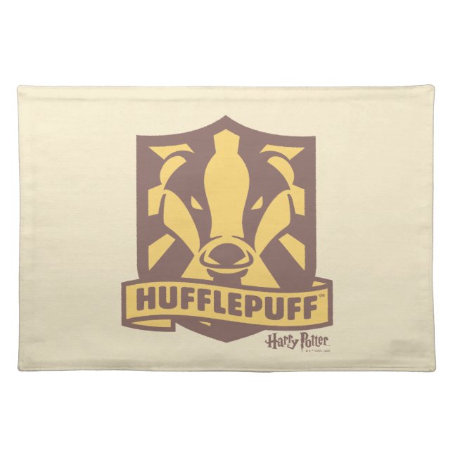HARRY POTTER™ | Summer Magic HUFFLEPUFF™ Crest Cloth Placemat (Front)