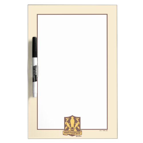 HARRY POTTER  Summer Magic HUFFLEPUFF Crest Dry Erase Board