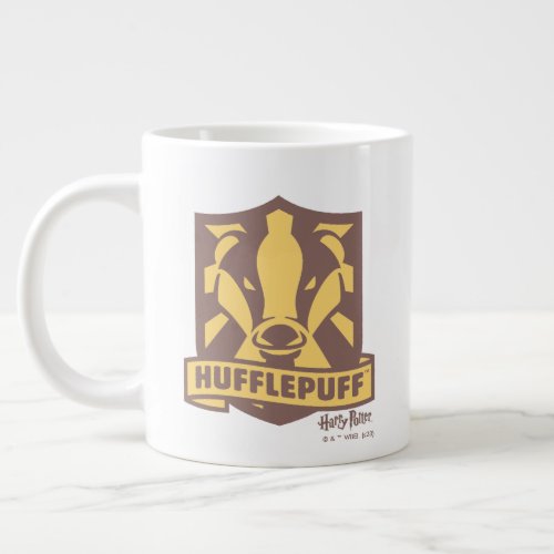 HARRY POTTERâ  Summer Magic HUFFLEPUFFâ Crest Giant Coffee Mug