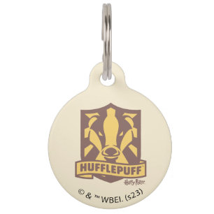 HARRY POTTER™ Summer Magic HUFFLEPUFF™ Crest Pet ID Tag