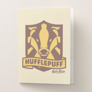 HARRY POTTER™ Summer Magic HUFFLEPUFF™ Crest Pocket Folder