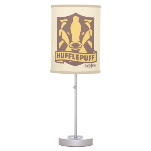 HARRY POTTER  Summer Magic HUFFLEPUFF Crest Table Lamp