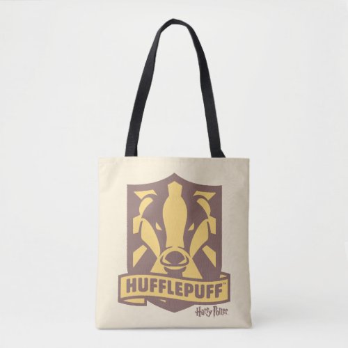 HARRY POTTER  Summer Magic HUFFLEPUFF Crest Tote Bag