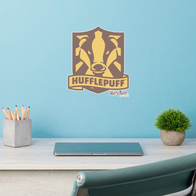 HARRY POTTER™ | Summer Magic HUFFLEPUFF™ Crest Wall Decal (Home Office 2)