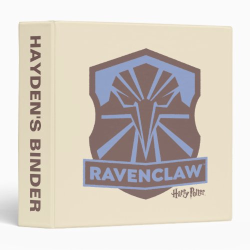 HARRY POTTER  Summer Magic RAVENCLAW Crest 3 Ring Binder