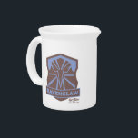 HARRY POTTER™ | Summer Magic RAVENCLAW™ Crest Beverage Pitcher<br><div class="desc">Check out this stylized vintage crest for RAVENCLAW™!</div>
