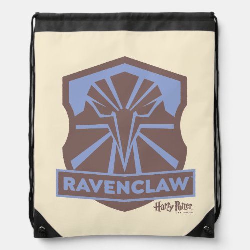 HARRY POTTER  Summer Magic RAVENCLAW Crest Drawstring Bag