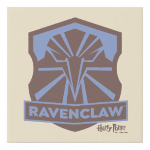 HARRY POTTER™   Summer Magic RAVENCLAW™ Crest Faux Canvas Print