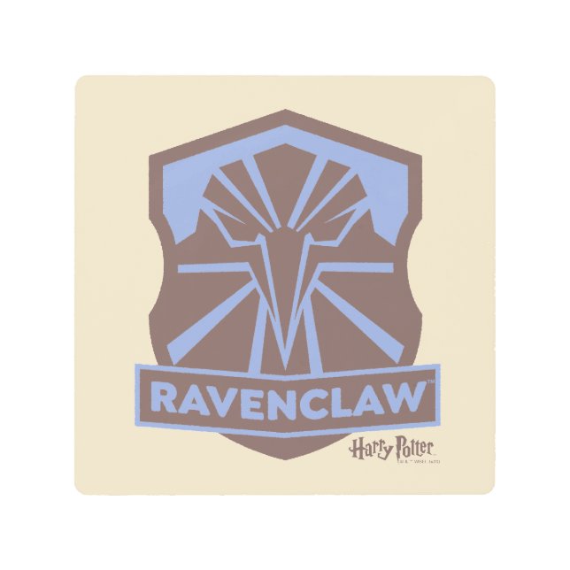 HARRY POTTER™ | Summer Magic RAVENCLAW™ Crest Metal Print (Front)