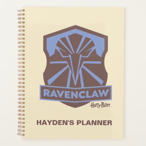 HARRY POTTER  Summer Magic RAVENCLAW Crest Planner