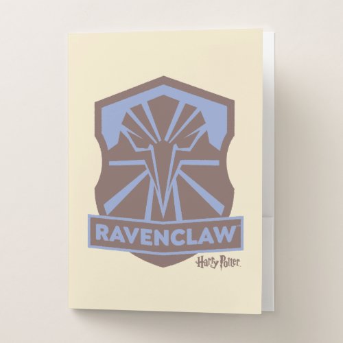 HARRY POTTER  Summer Magic RAVENCLAW Crest Pocket Folder