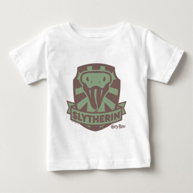 HARRY POTTER™ | Summer Magic SLYTHERIN™ Crest Baby T-Shirt (Front)
