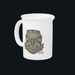 HARRY POTTER™ | Summer Magic SLYTHERIN™ Crest Beverage Pitcher<br><div class="desc">Check out this stylized vintage crest for SLYTHERIN™!</div>