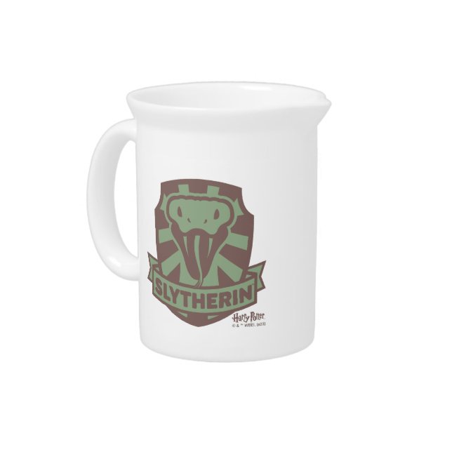 HARRY POTTER™ | Summer Magic SLYTHERIN™ Crest Beverage Pitcher (Left)