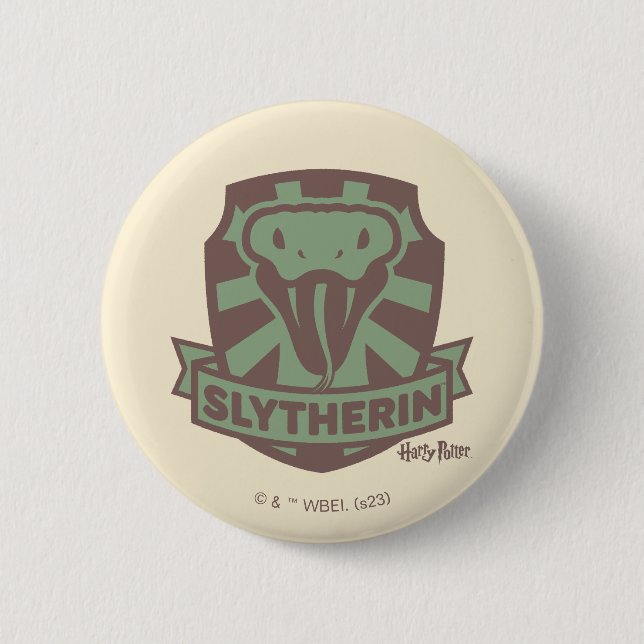 HARRY POTTER™ | Summer Magic SLYTHERIN™ Crest Button (Front)