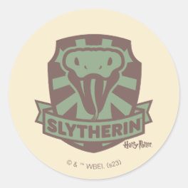 HARRY POTTER™ Summer Magic SLYTHERIN™ Crest Classic Round Sticker