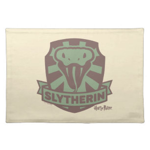 HARRY POTTER™ Summer Magic SLYTHERIN™ Crest Cloth Placemat