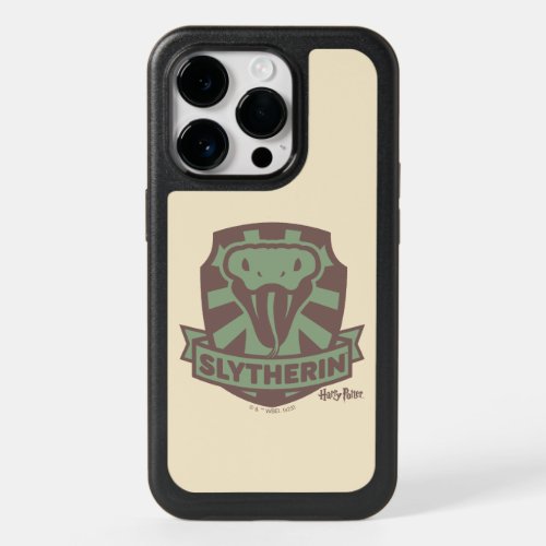 HARRY POTTER  Summer Magic SLYTHERIN Crest OtterBox iPhone 14 Pro Case