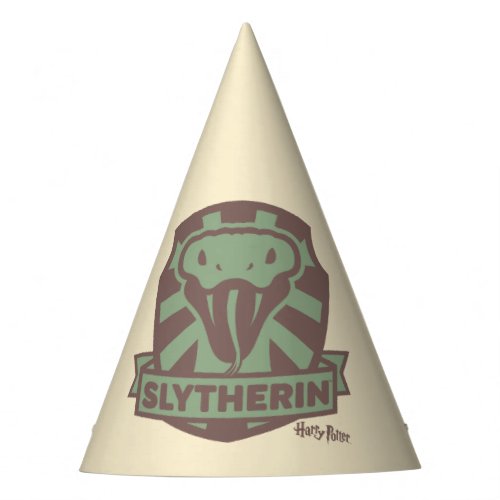 HARRY POTTER  Summer Magic SLYTHERIN Crest Party Hat