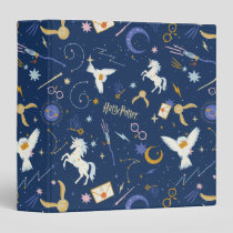 HARRY POTTER™ Summer Solstice Icon Pattern 3 Ring Binder