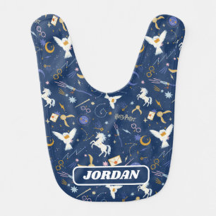 HARRY POTTER™ Summer Solstice Icon Pattern Baby Bib