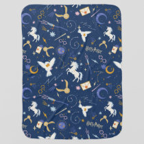 HARRY POTTER™ Summer Solstice Icon Pattern Baby Blanket