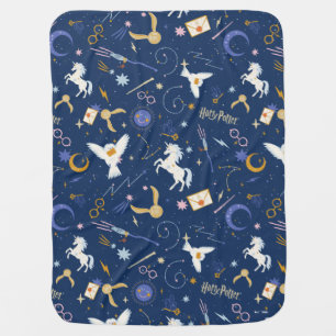HARRY POTTER™ Summer Solstice Icon Pattern Baby Blanket