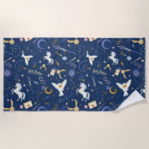 HARRY POTTER™ Summer Solstice Icon Pattern Beach Towel